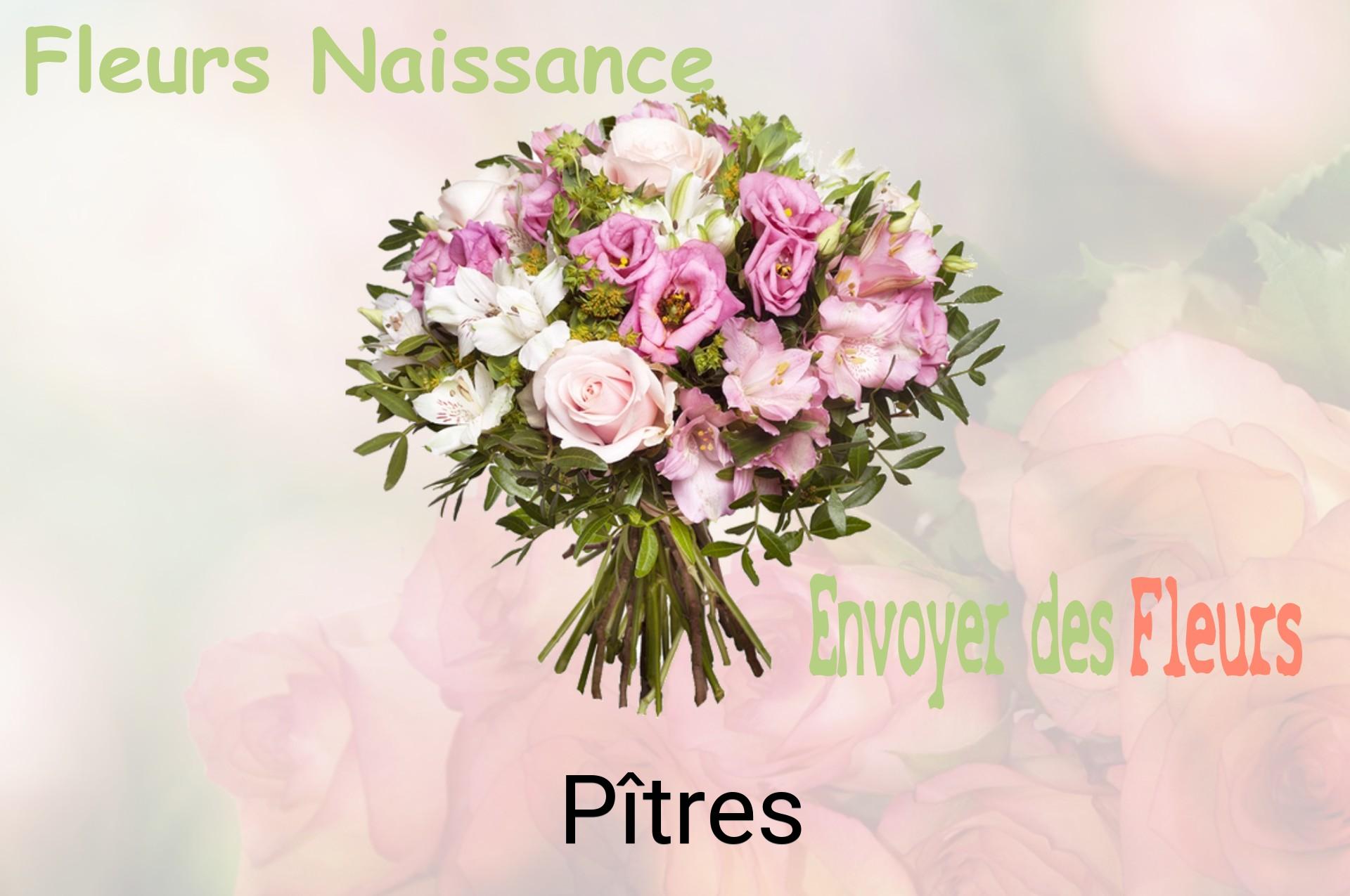 Bouquet de fleurs de naissance livré à Pîtres